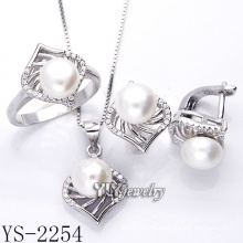 Мода Ювелирные изделия Перл Set 925 Серебро для женщины (YS-2254)